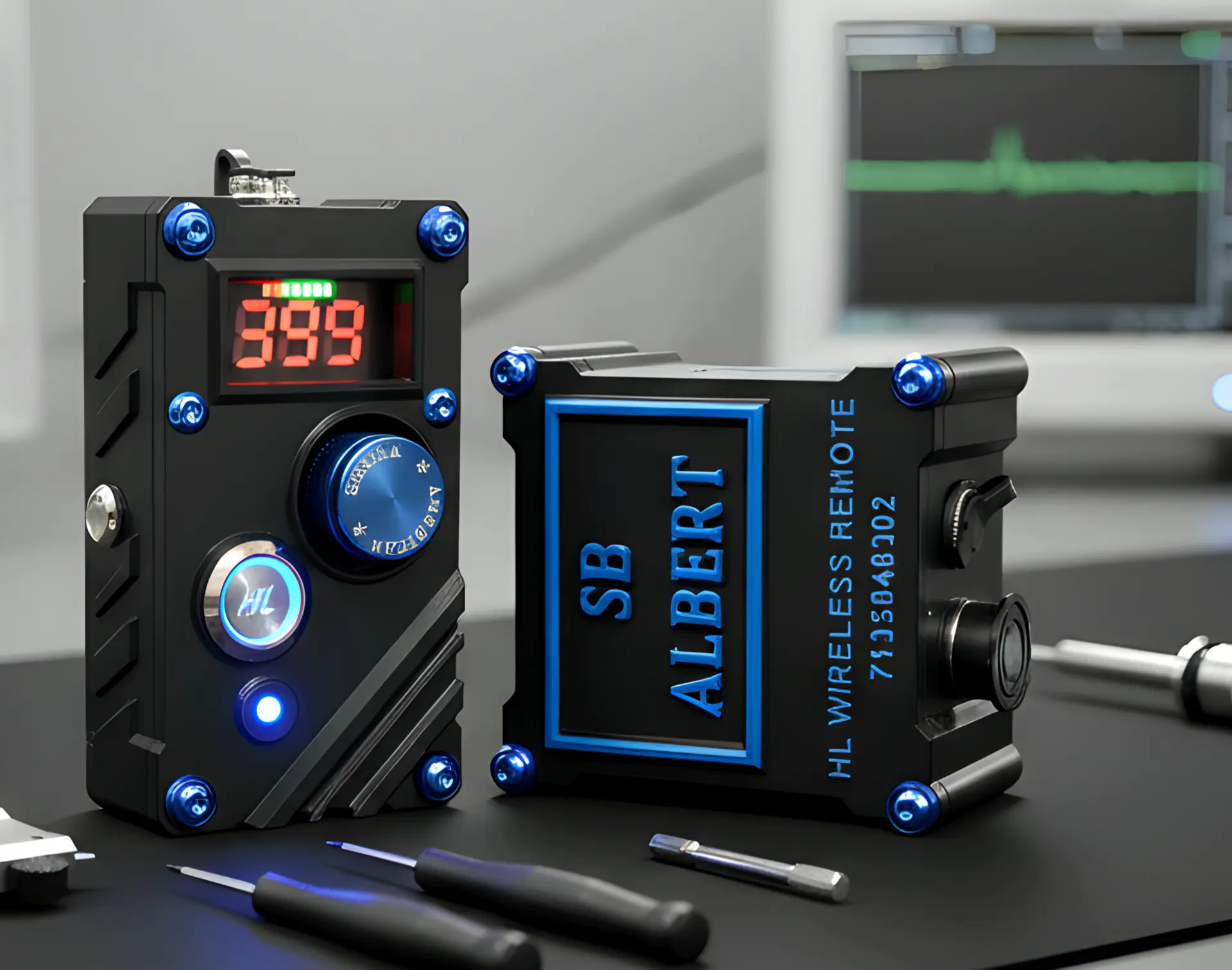 HL Wireless Welding Remote — the main remote control unit used with Lincoln 6-pin welding machines
